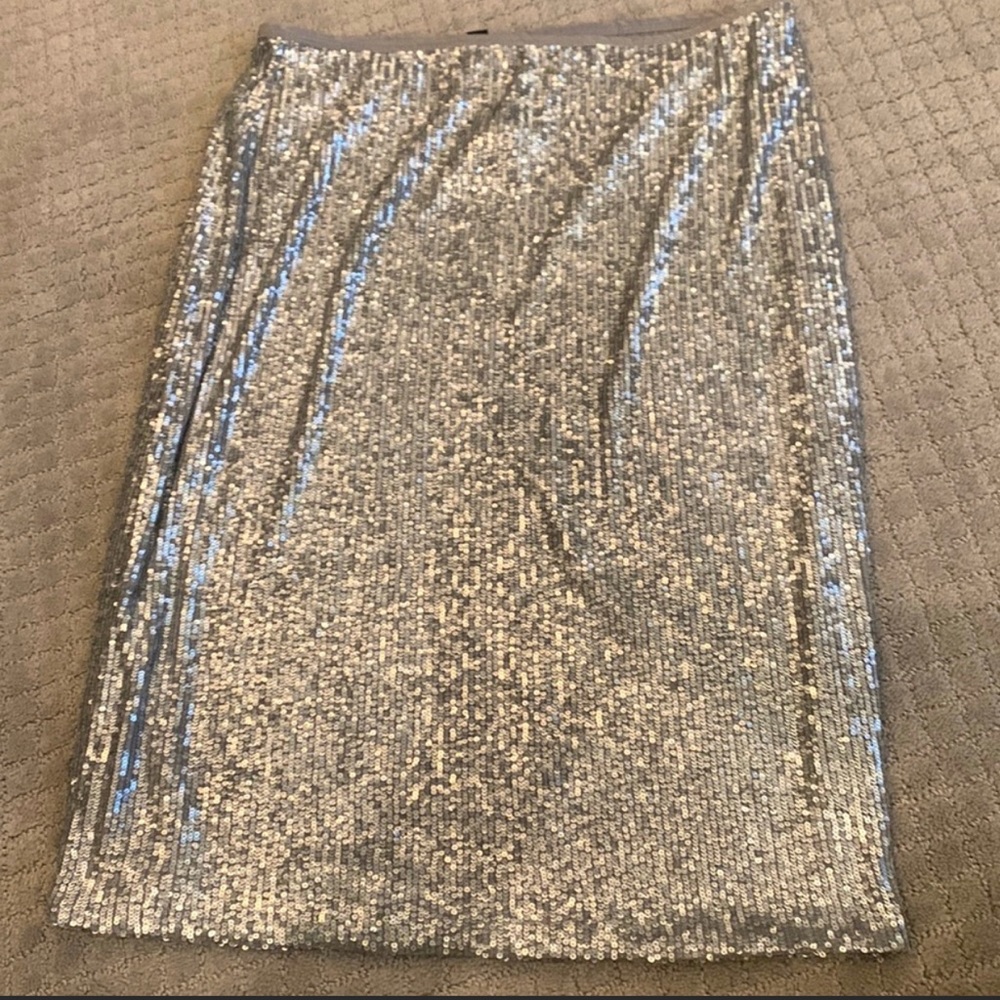 Ann Taylor Sequin pencil skirt
